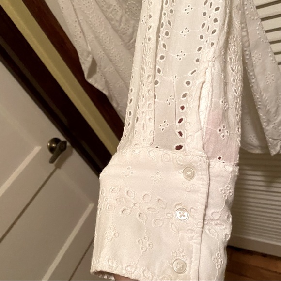 NWT - Lane Bryant Eyelet Embroidered Top, Sz 16 - Picture 5 of 5